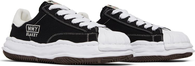 Maison Mihara Yasuhiro Blakey OG Sole Canvas Low Black White