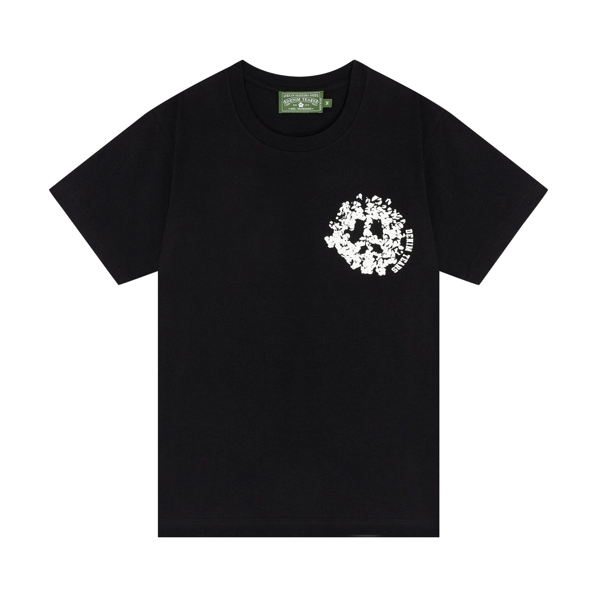 関税込み♪【Denim tears 】★ University ロゴ入りシャツ Buy Denim Tears University Tee 'Black' - 101 010 BLAC | GOAT