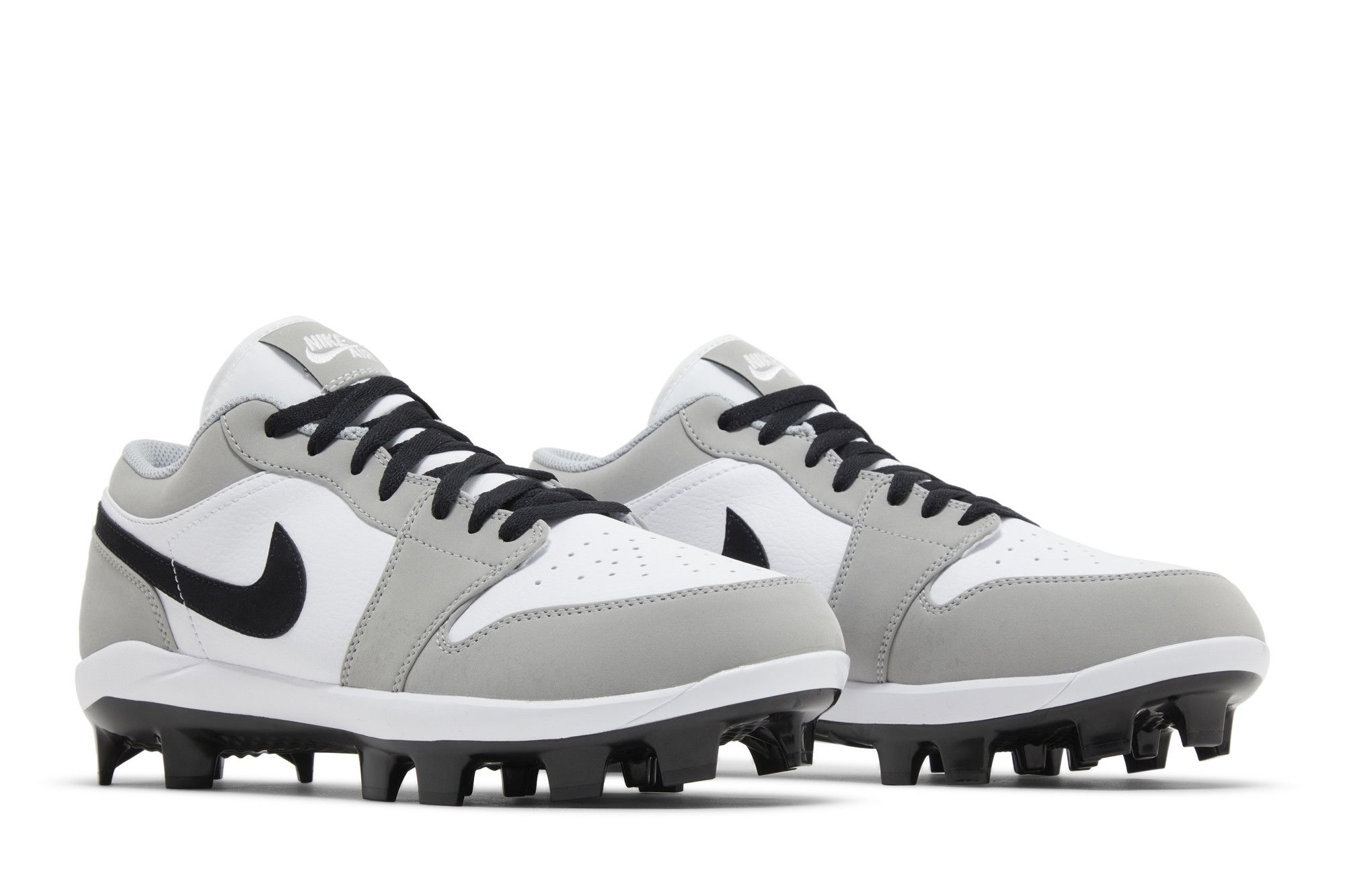 Jordan Brand（NIKE） - Jordan 1 Retro MCS LOWポイント ホワイト Nike Air Jordan 1 Retro MCS Low Baseball Cleats White Black