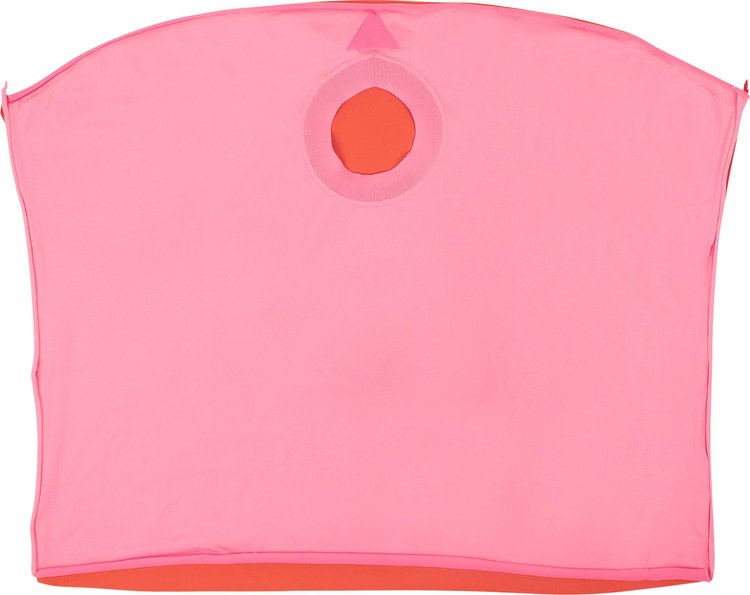 Bottega Veneta Bi-Color Top 'Milkshake Red'