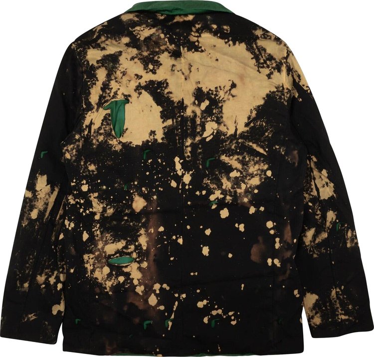 424 Distressed Bleached Blazer Multicolor