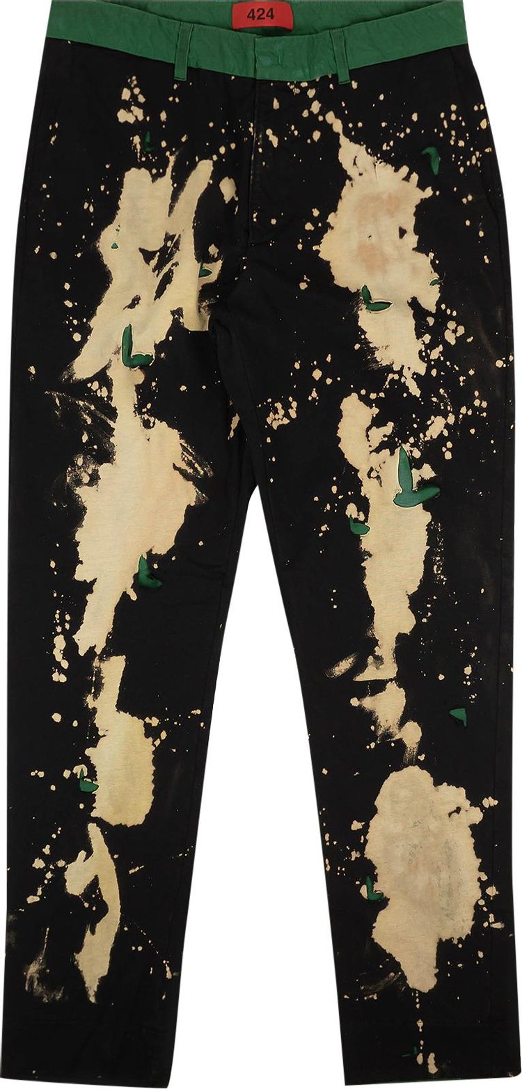 424 Distressed Bleached Pants 'Multicolor'