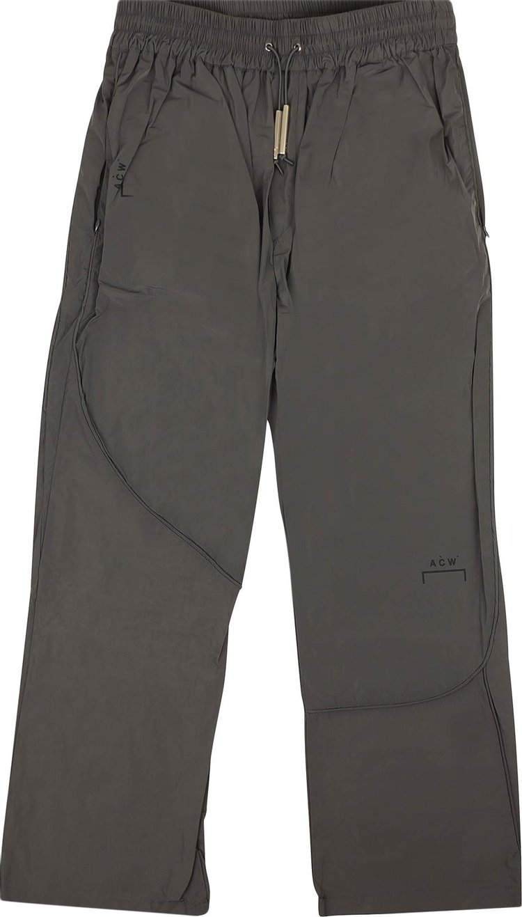 424 Logo Nylon Pants Grey