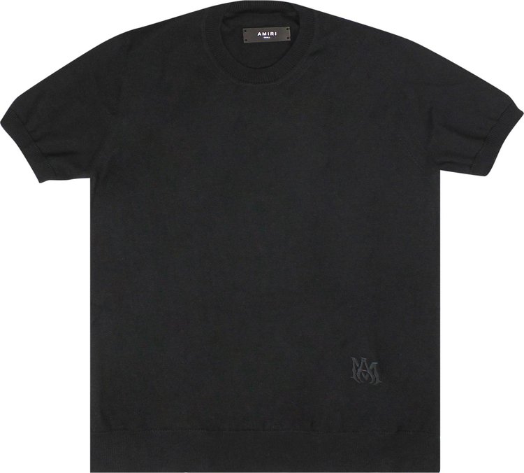 Amiri Embroidered Tee Black