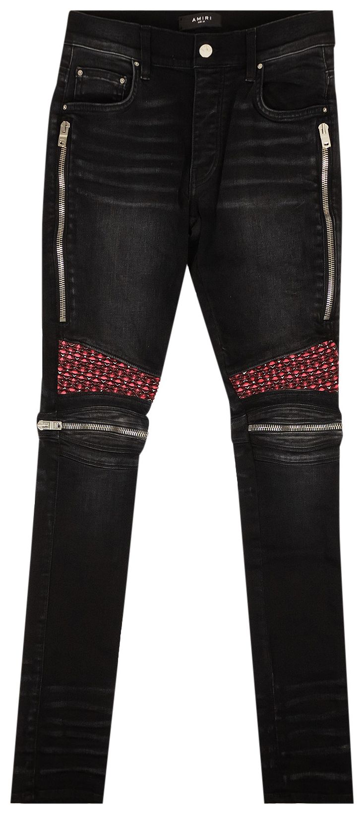 Amiri Velvet Pajama MX2 Jeans BlackPink