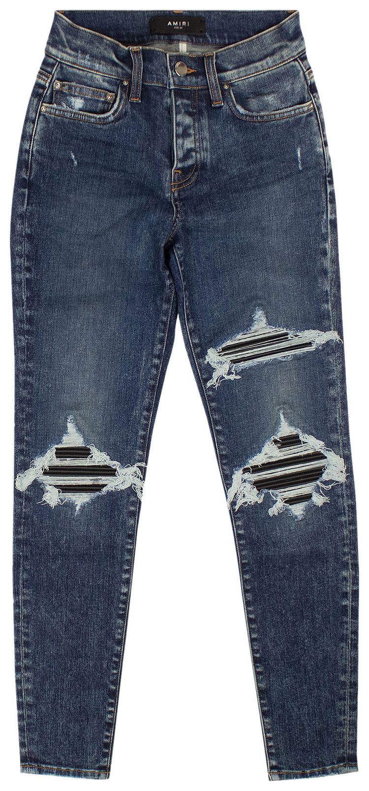 Amiri MX1 Straight Cut Jeans Blue