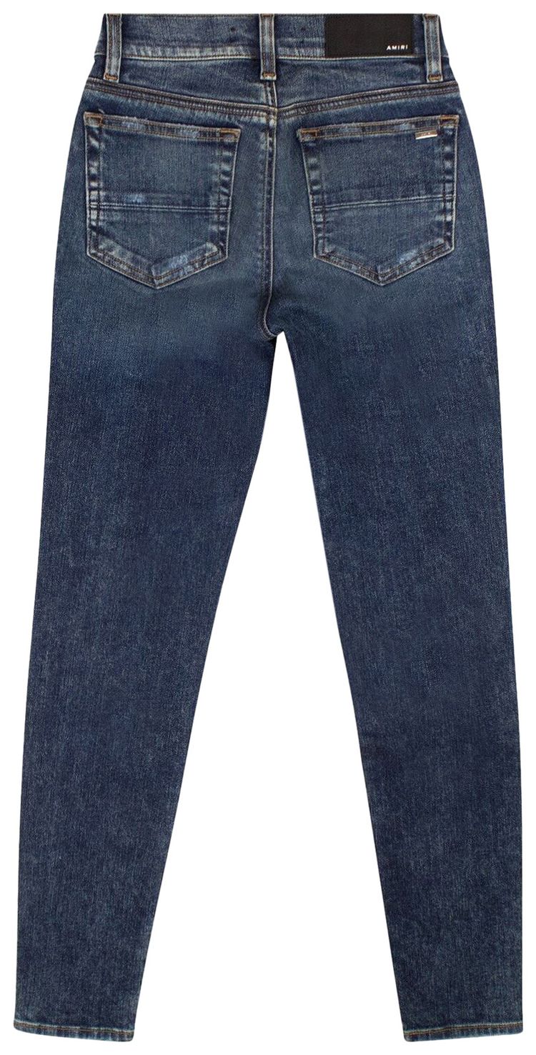 Amiri MX1 Straight Cut Jeans Blue