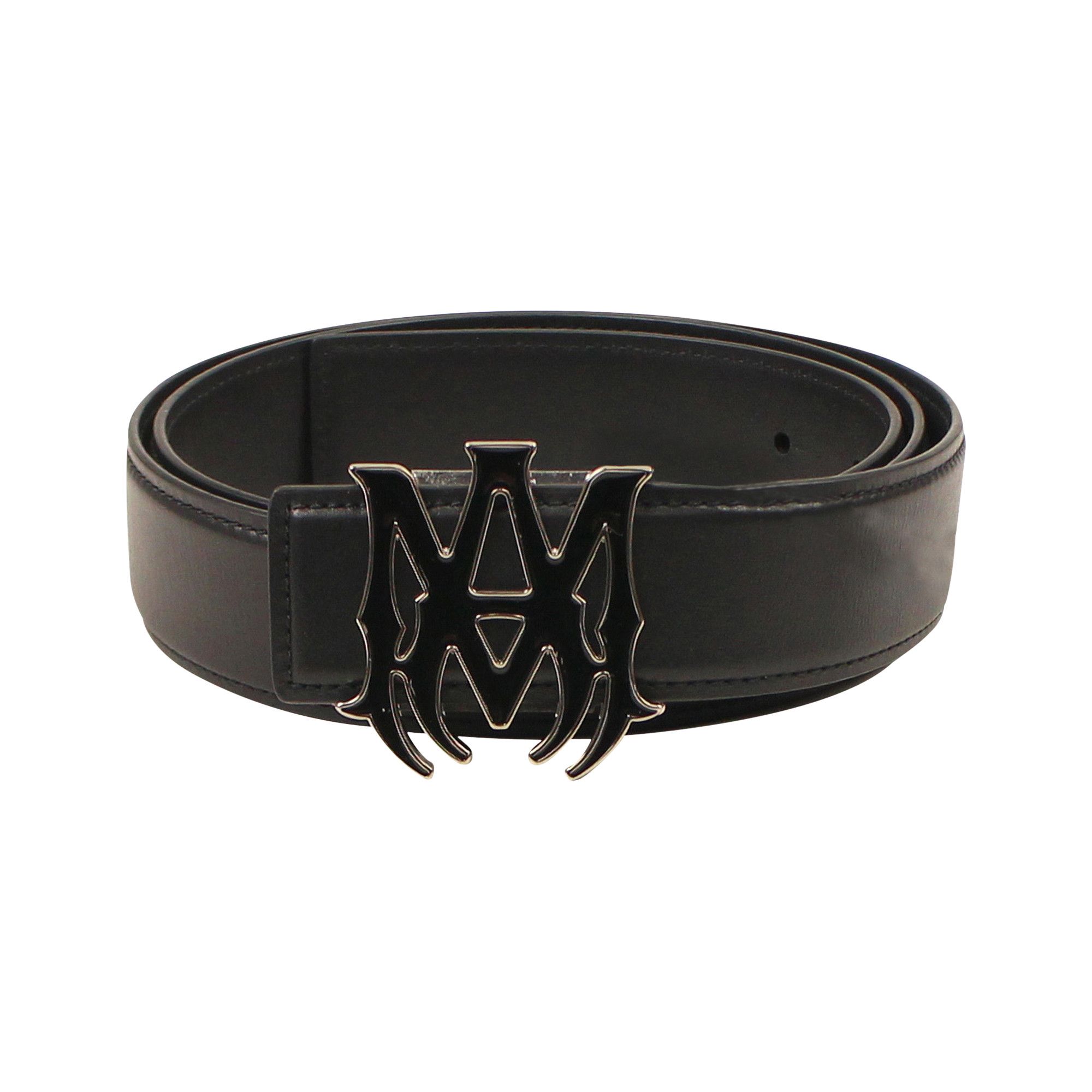 Buy Amiri Logo Belt 'Black' - MAL008 001 BLAC | GOAT