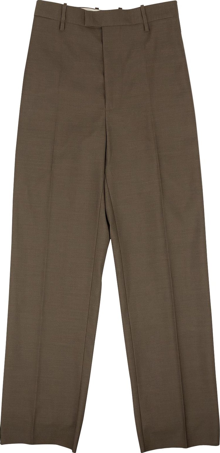 Bottega Veneta Travel Straight Leg Pants 'Brown'