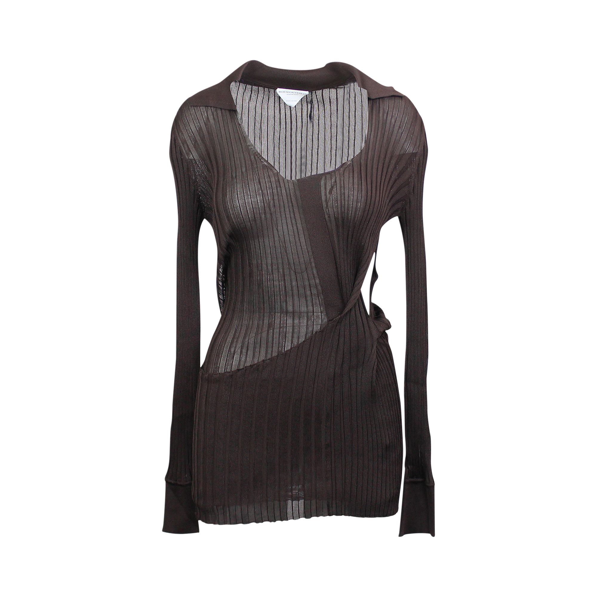 ワンピース BOTTEGA VENETA DRESS (629736VKUH0 9068) Bottega Veneta Cowl Neck Mini Dress in Smoothie | FWRD