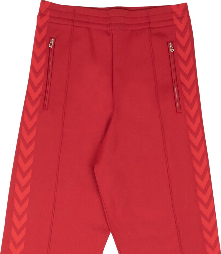 Bottega Veneta Lightweight Technical Knit Pants Red