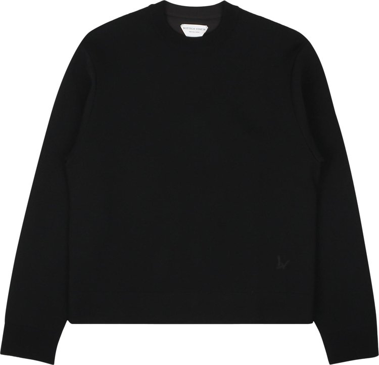 Bottega Veneta Pull Double Face Merino Sweater 'Black'
