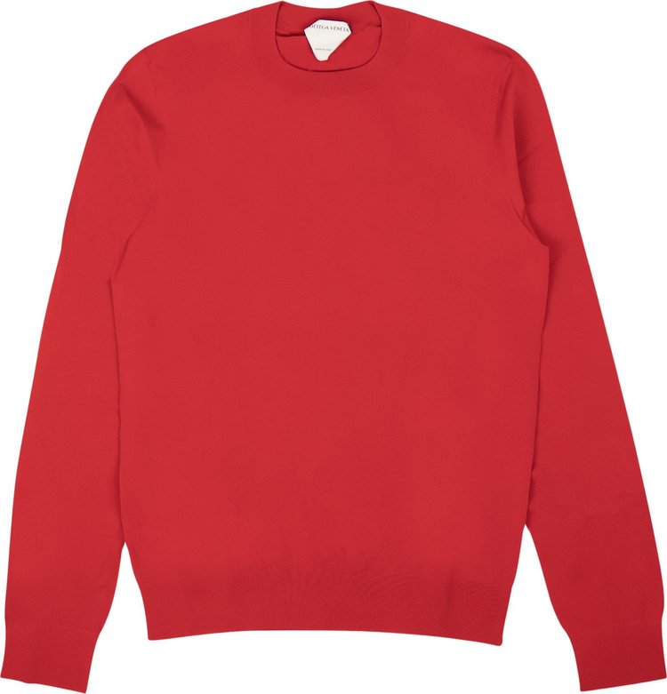 Bottega Veneta Techno Skin Pullover Sweater 'Red'