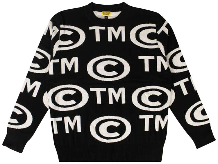 Chinatown Market Knit Trade Mark Sweater Black