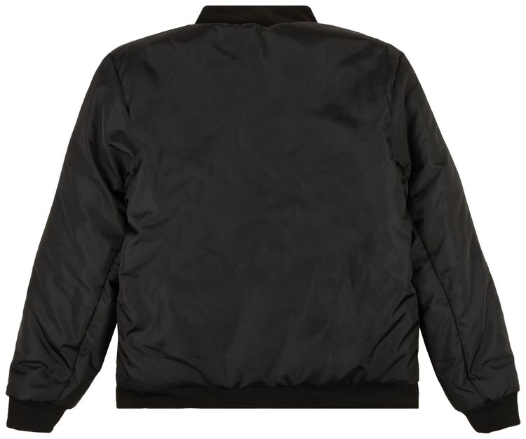 Psychworld Skull Bomber Jacket BlackGreen