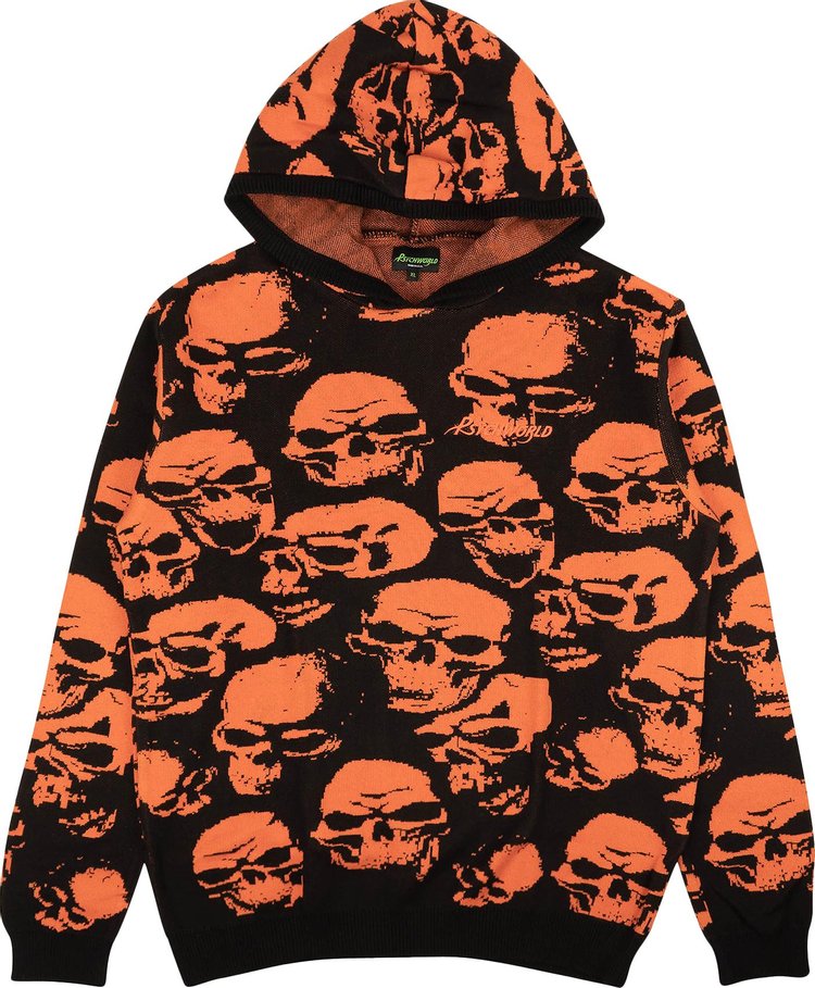 Psychworld Skull Hoodie 'Orange'