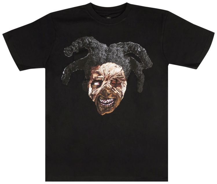 Vlone Zombie Short Sleeve T Shirt Black