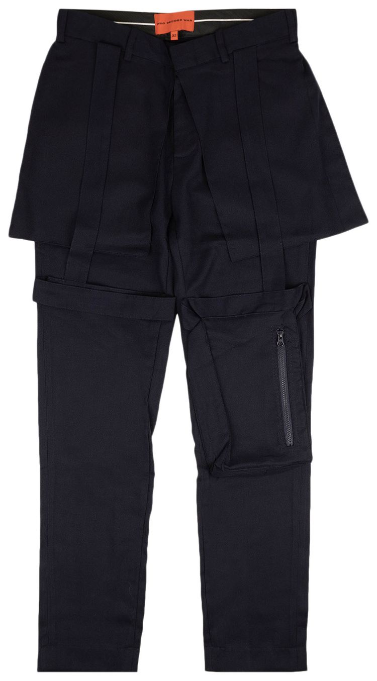 Who Decides War Retroversion Trousers Navy