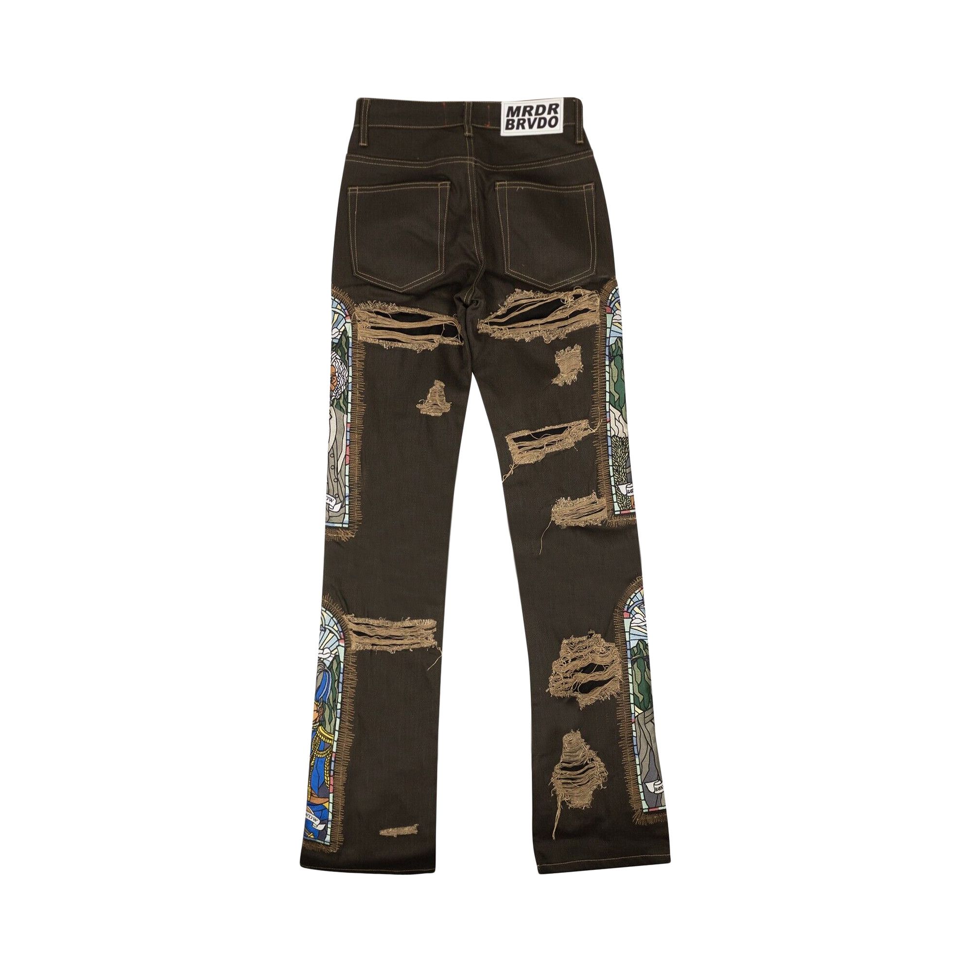 Buy Who Decides War x Barriers NY Monumental Jeans 'Charcoal