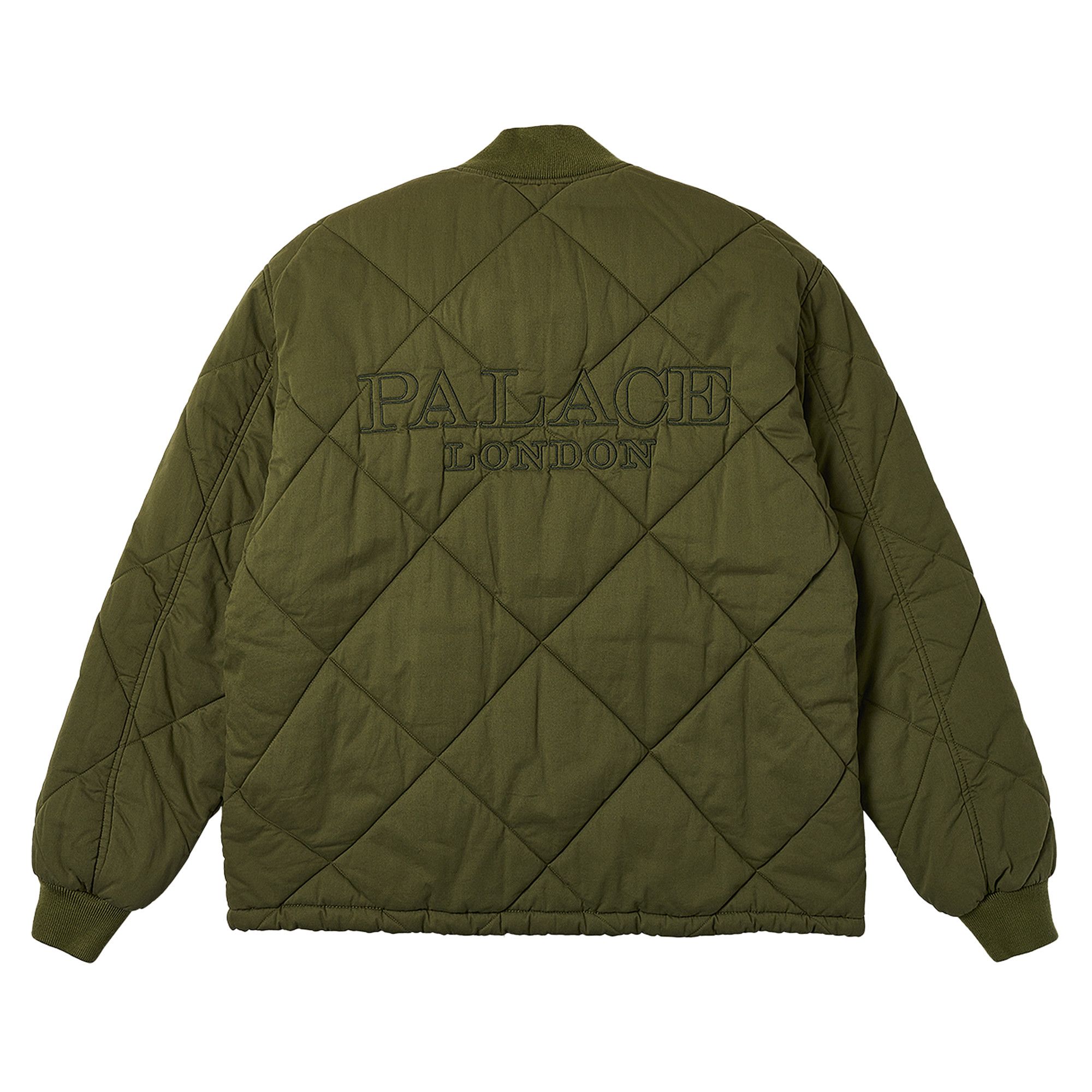 ジャケット・アウター PALACE Quilted Jacket The Deep Green Palace Quilted Jacket The Deep Green Men's - FW23 - US