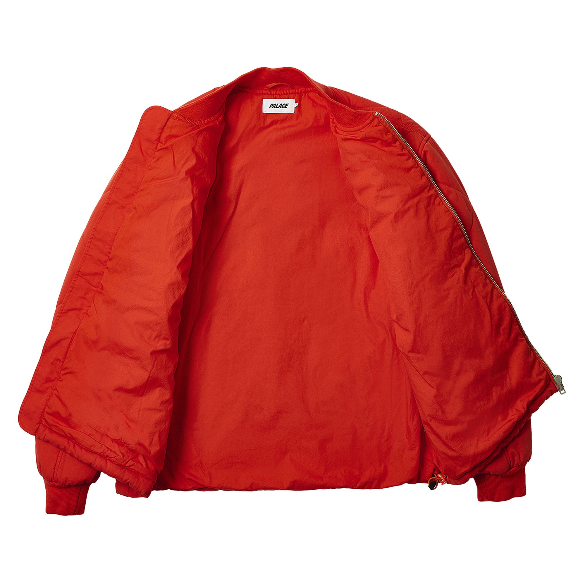 Buy Palace D-Quilt Bomber 'Tiger Orange' - P26JK038 | GOAT