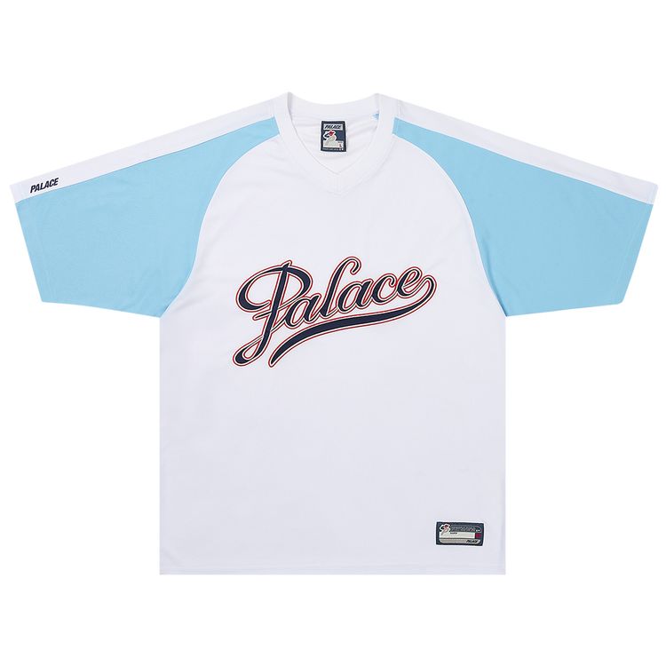 Palace Script Jersey White