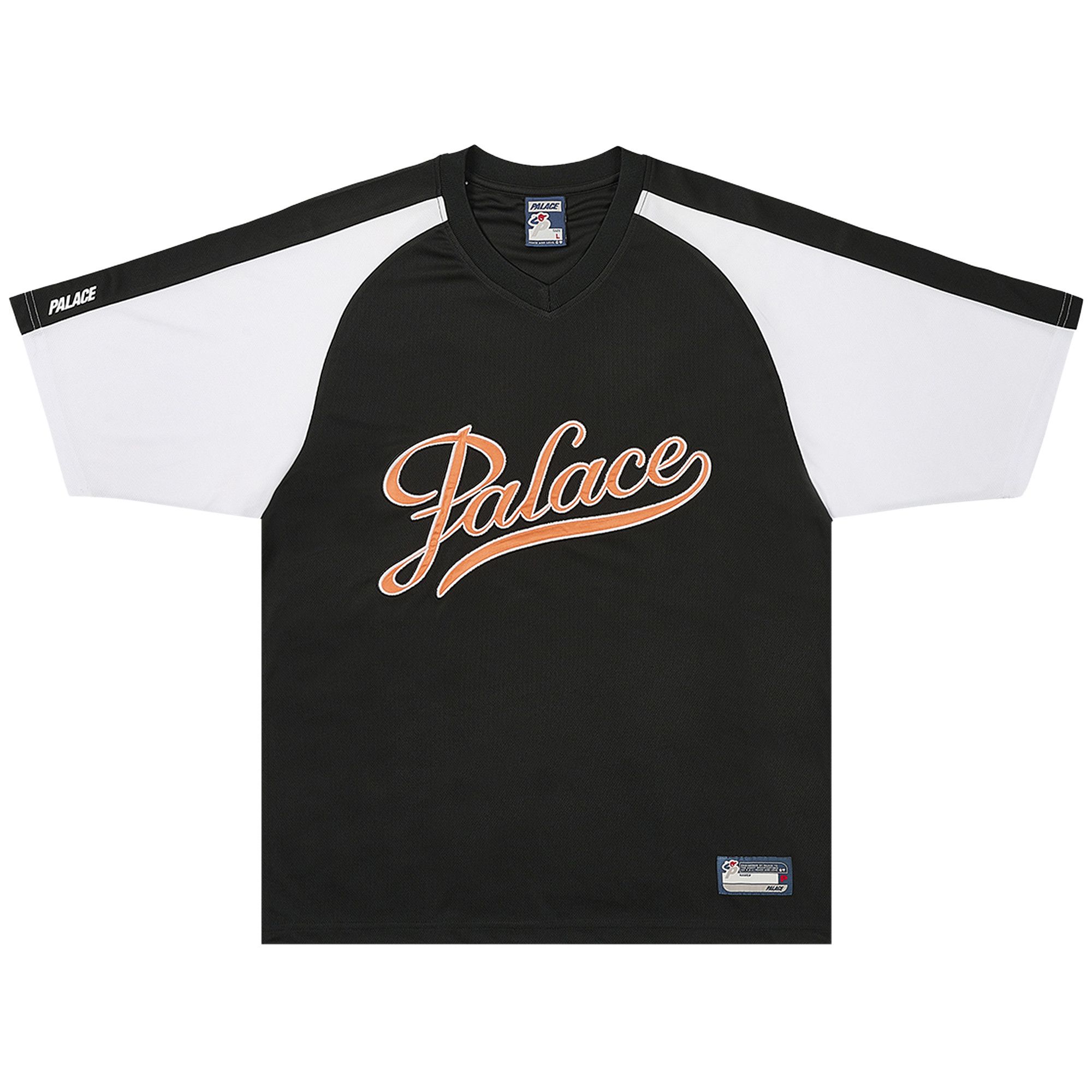 Buy Palace Script Jersey 'Black' - P26ES012 | GOAT