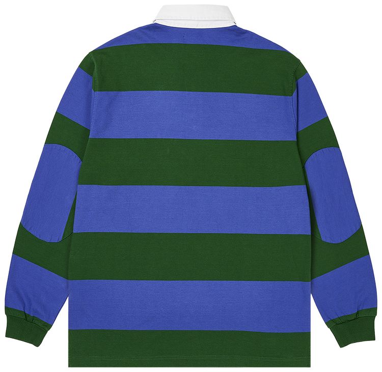 Palace Elbow Stripe Rugby BlueGreen