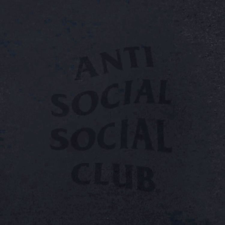 Anti Social Social Club Kkoch Tee Black