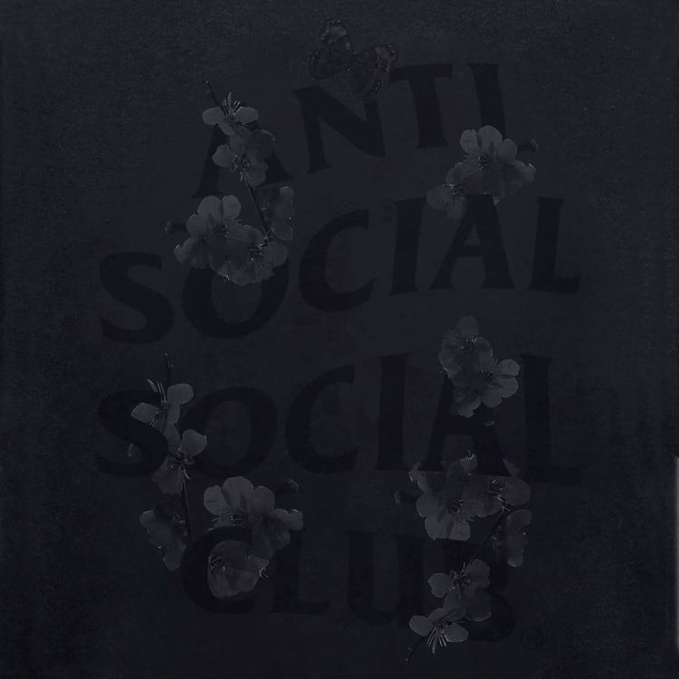 Anti Social Social Club Kkoch Tee Black