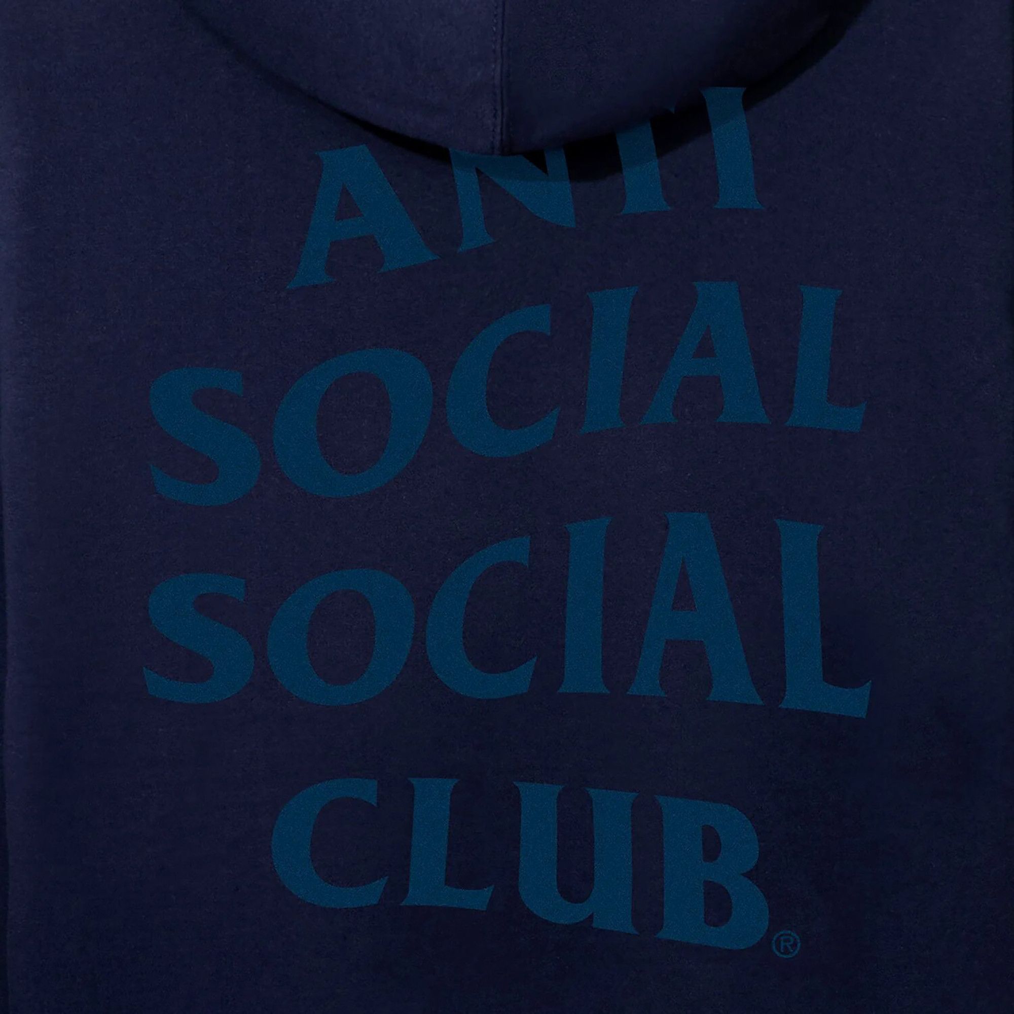 Buy Anti Social Social Club Analogous Hoodie 'Navy' - 0657