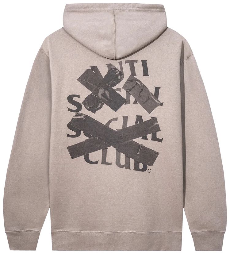Anti Social Social Club Cancelled Hoodie Cement