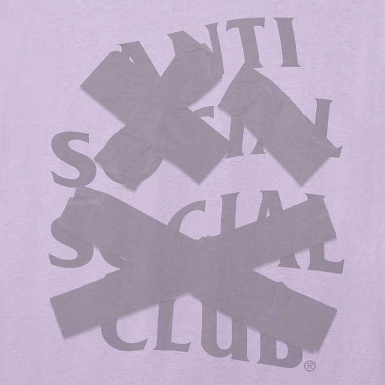 Anti Social Social Club Cancelled Tee Violet