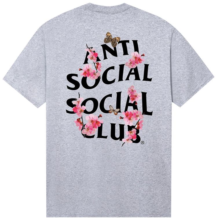 Anti Social Social Club Kkotch Tee Ath Heather
