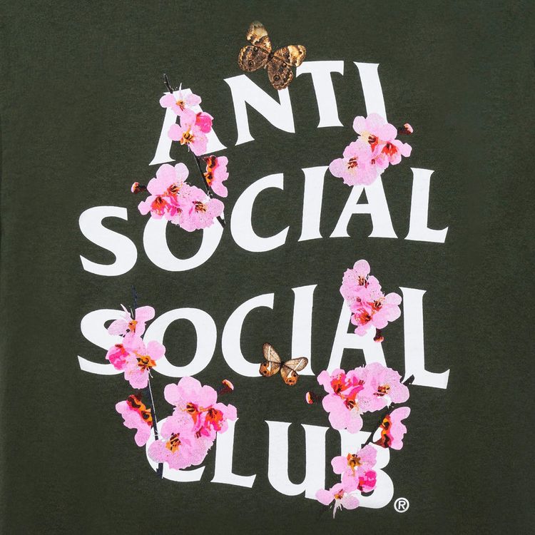 Anti Social Social Club Kkotch Tee Olive