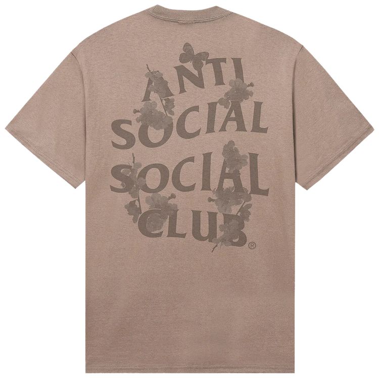 Anti Social Social Club Kkotch Tee Dusty Brown