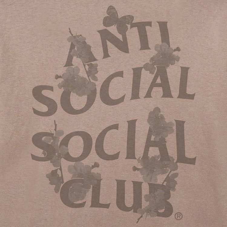 Anti Social Social Club Kkotch Tee Dusty Brown