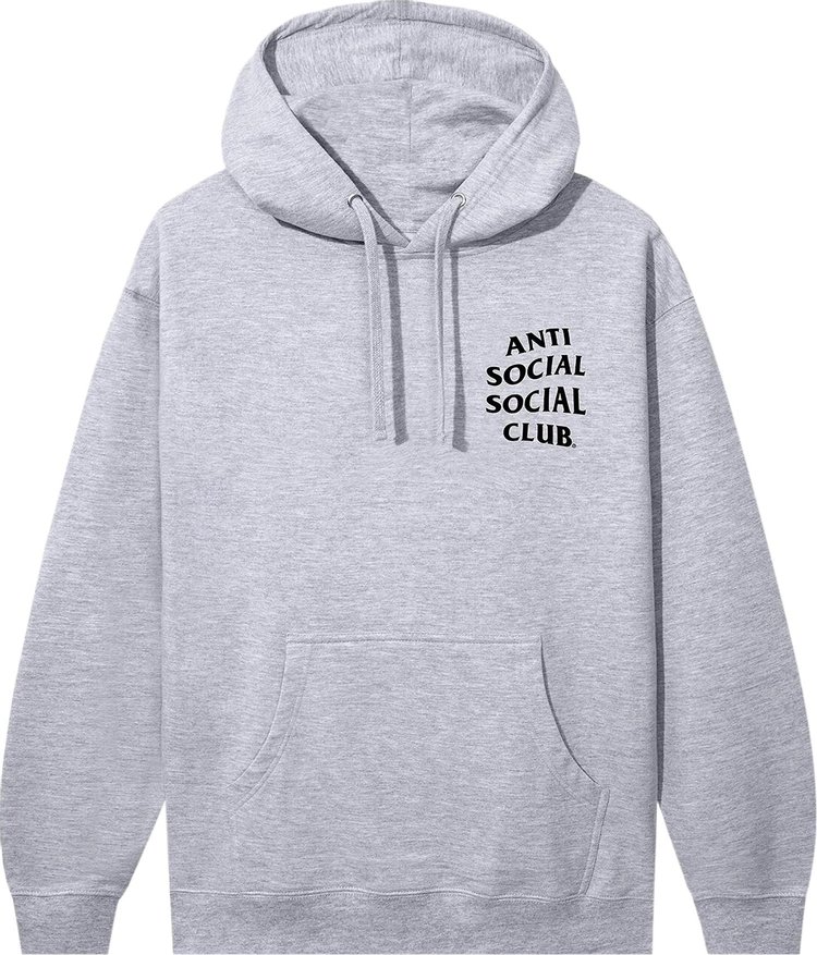 Anti Social Social Club Kkotch Hoodie Ath Heather