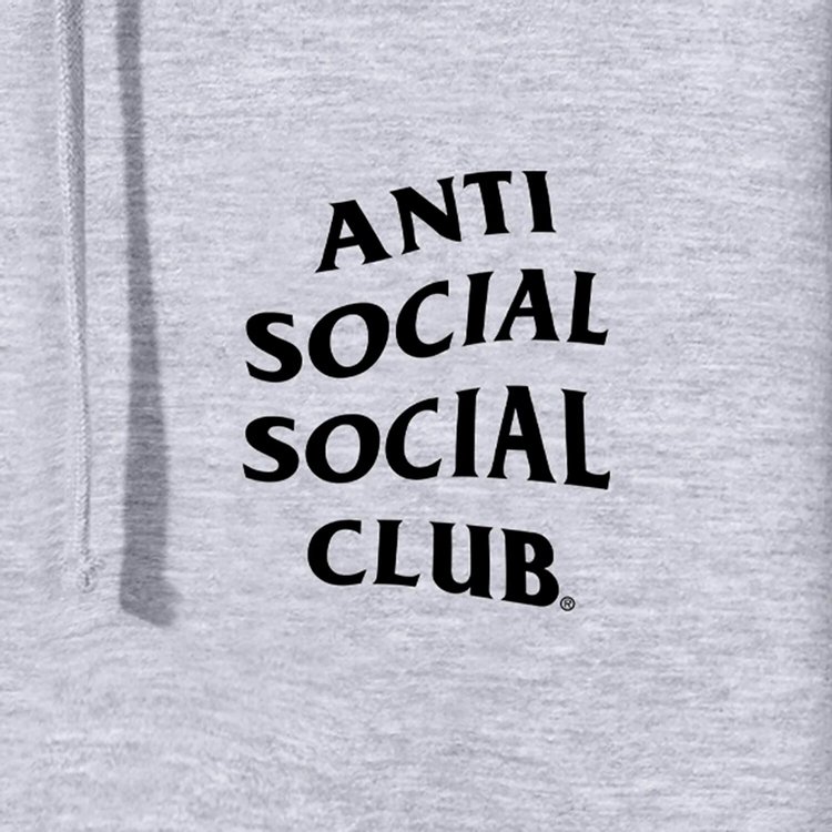 Anti Social Social Club Kkotch Hoodie Ath Heather