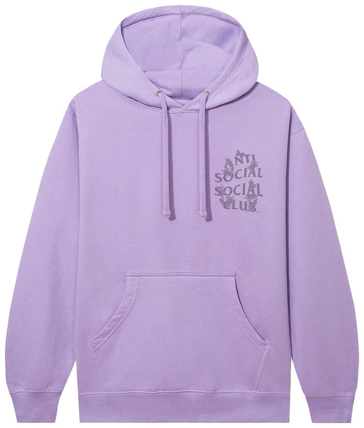 Anti Social Social Club Kkotch Hoodie Plum