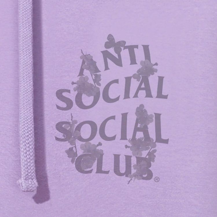 Anti Social Social Club Kkotch Hoodie Plum