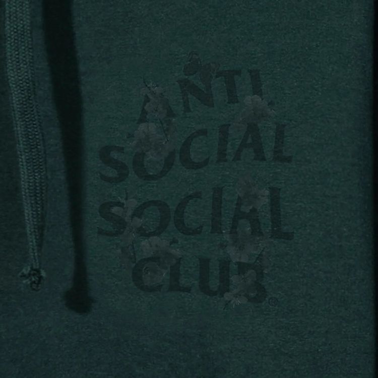 Anti Social Social Club Kkotch Hoodie Forest Green