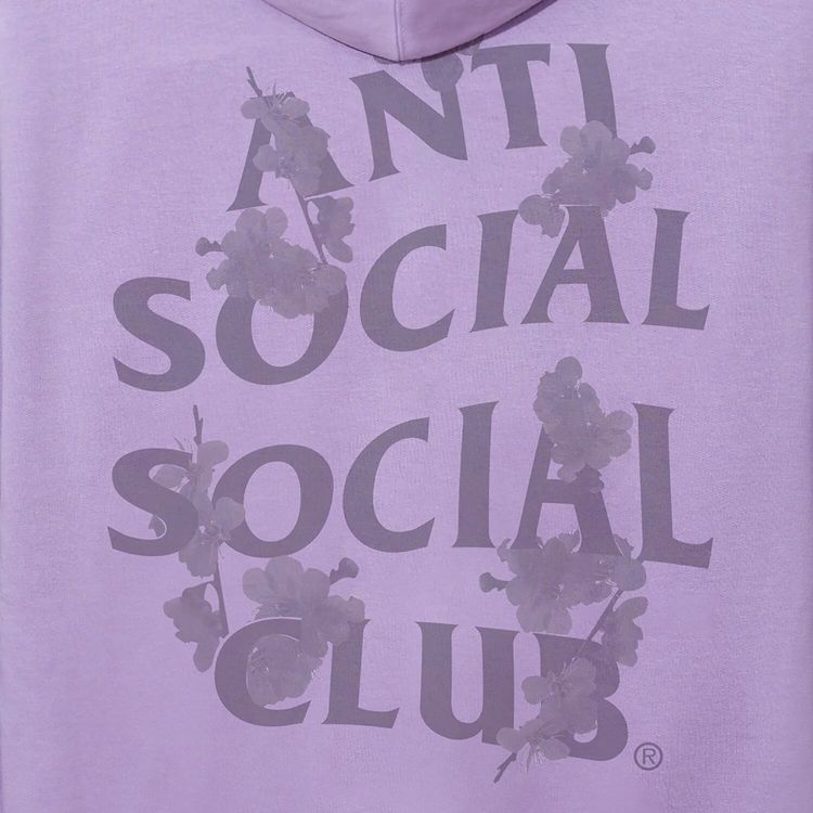 Anti Social Social Club Kkotch Hoodie Plum