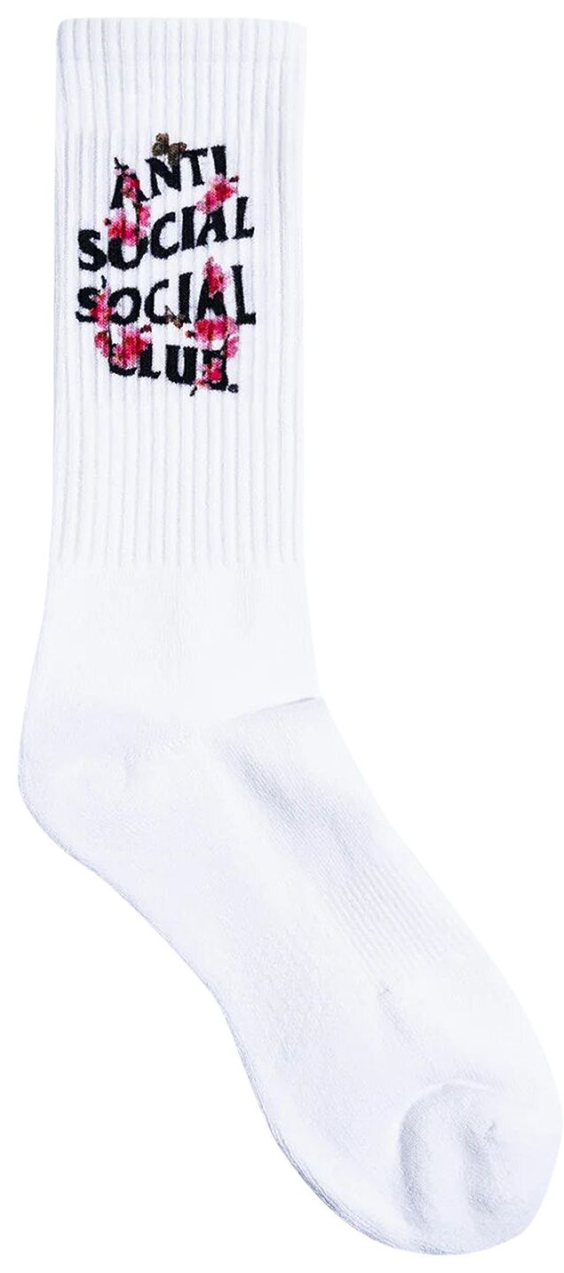 Anti Social Social Club Kkotch Socks White
