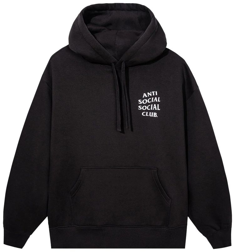 Anti Social Social Club Mind Games Nailhead Hoodie Black