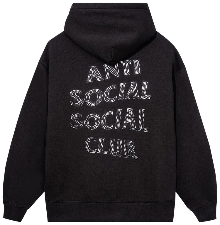 Anti Social Social Club Mind Games Nailhead Hoodie Black
