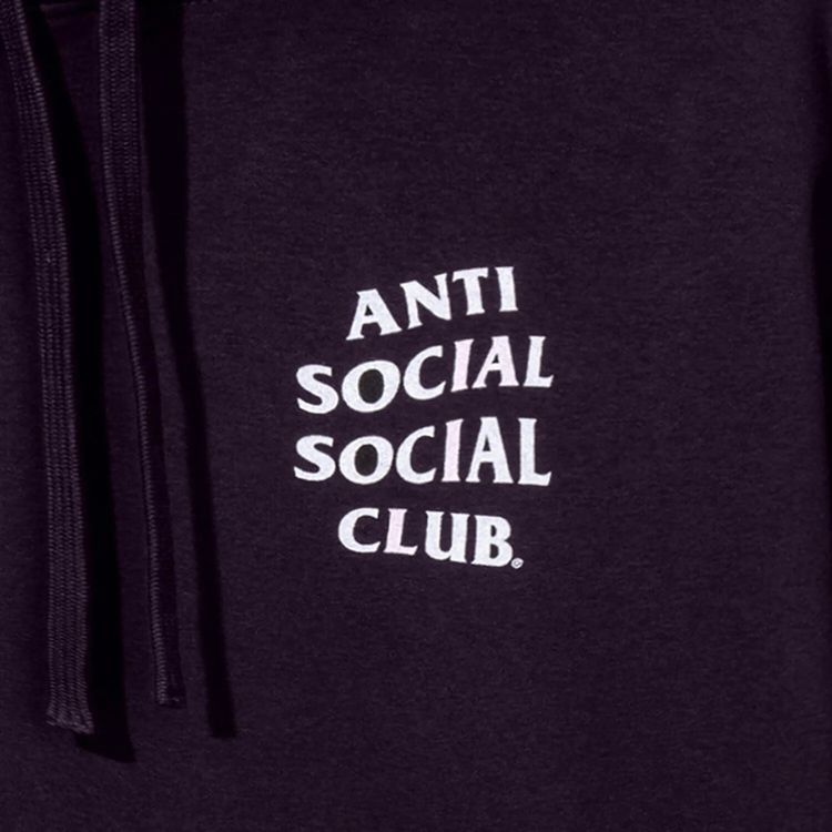 Anti Social Social Club Mind Games Nailhead Hoodie Plum