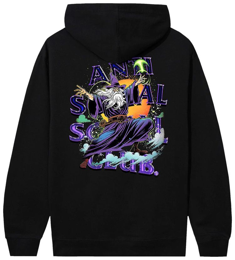 Anti Social Social Club Sleave Hoodie Black