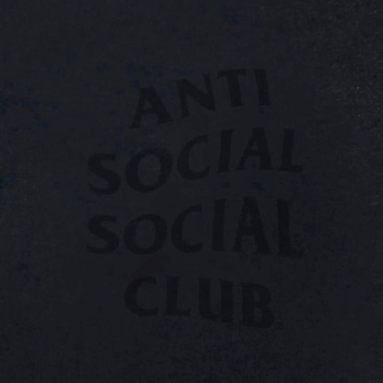 Anti Social Social Club Cancelled Tee Black