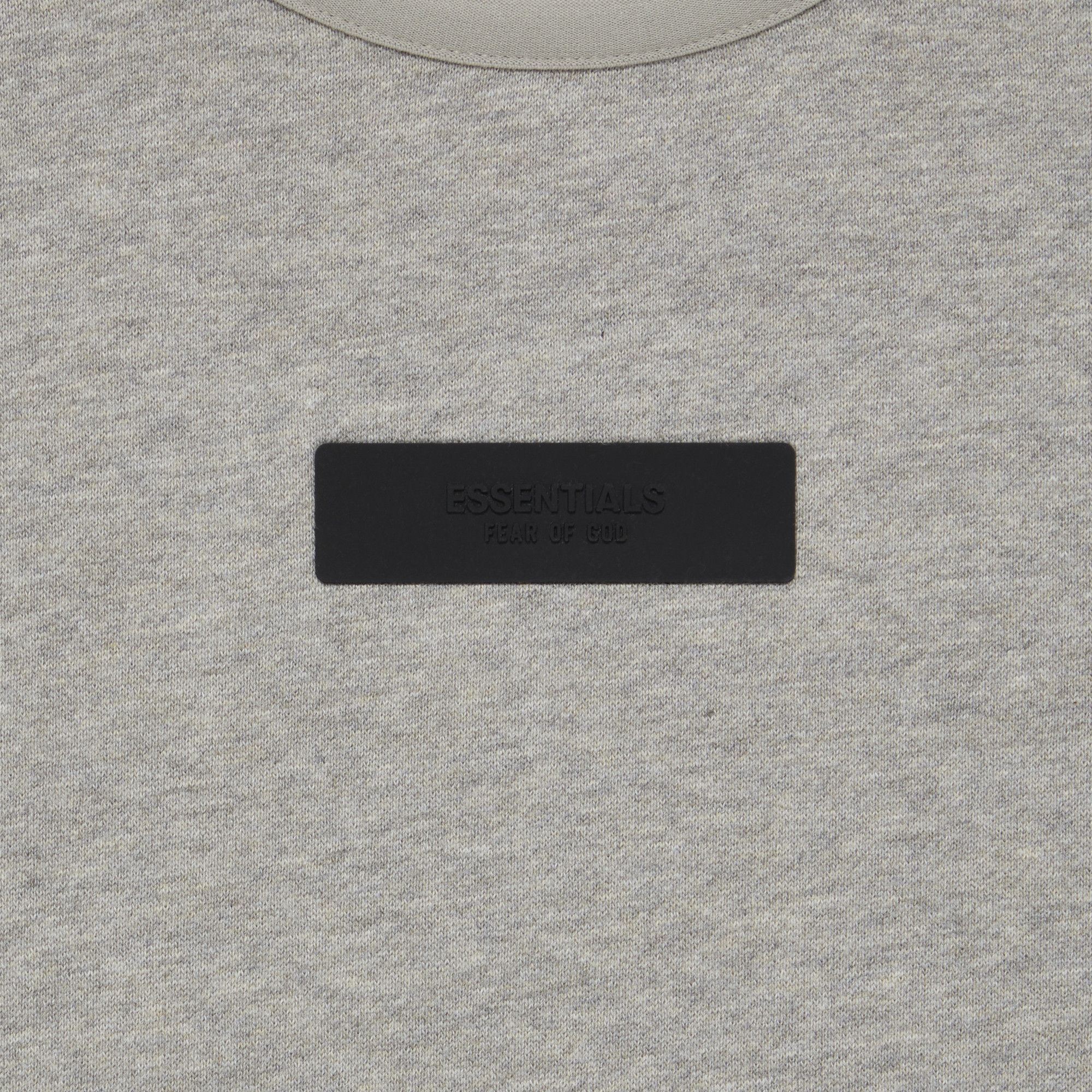 Buy Fear of God Essentials Crewneck 'Dark Heather Oatmeal